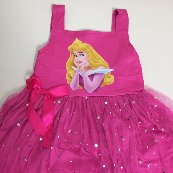 Aurora princess sleeping beauty sparkly dress - Picture 4 of 7